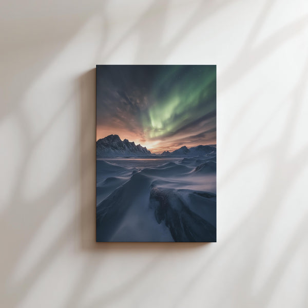 Aurora Snowy Expanse