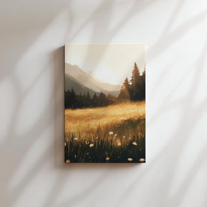 Golden Sunset Meadow