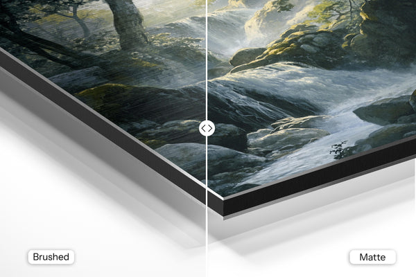 Serene Forest Waterfall