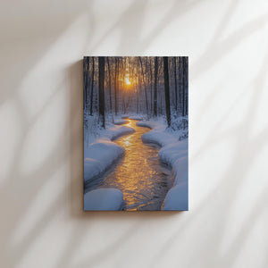 Wintery Twilight Path