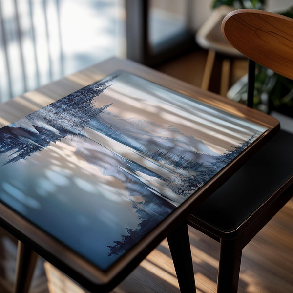 Tranquil Alpine Lake