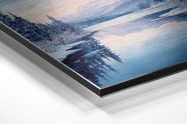 Tranquil Alpine Lake