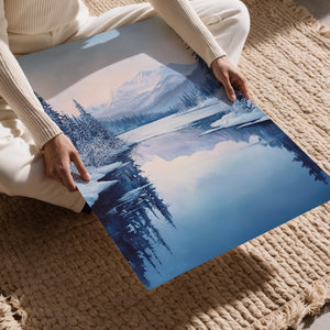 Tranquil Alpine Lake