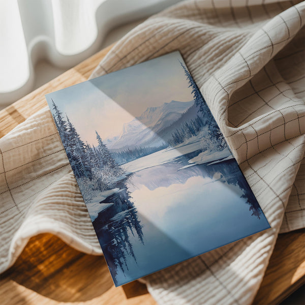 Tranquil Alpine Lake