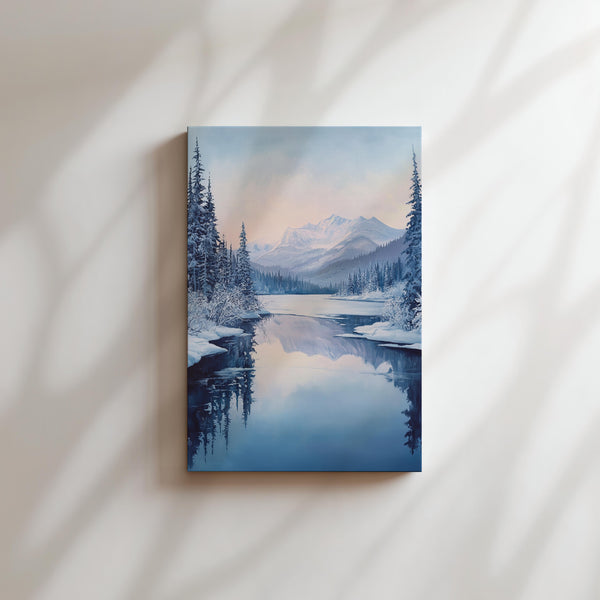 Tranquil Alpine Lake