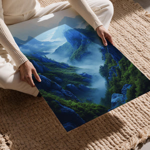 Verdant Mountain Valley