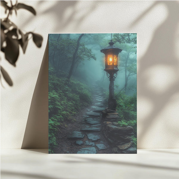 Stone Path Lantern Light