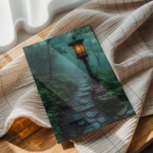 Stone Path Lantern Light