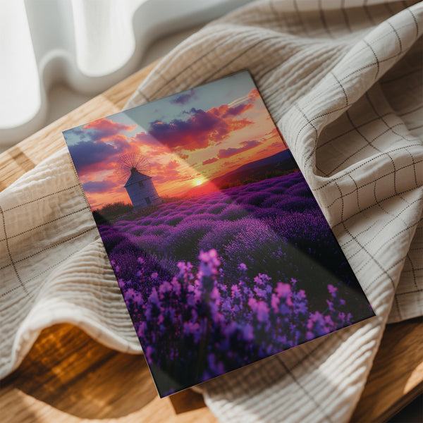 Windmill Lavender Sunset