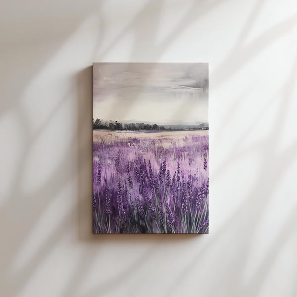 Lavender Field Painting