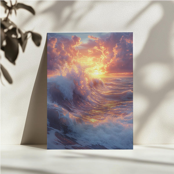 Ocean Wave Sunset