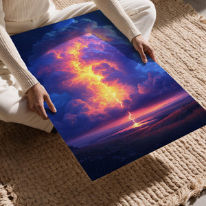 Lightning Ocean Horizon