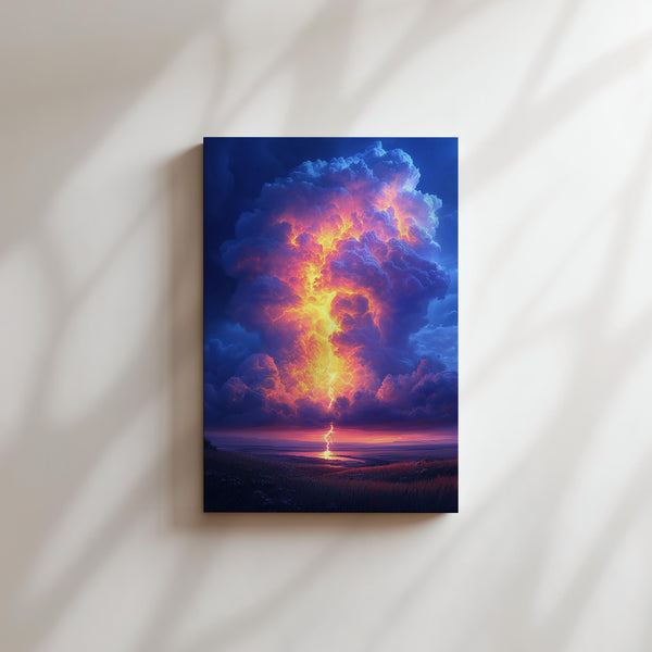 Lightning Ocean Horizon