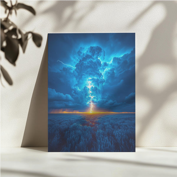 Midnight Lightning Field