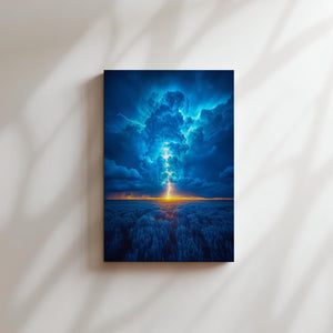 Midnight Lightning Field