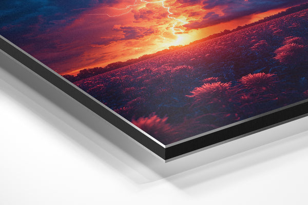 Vivid Sunset Thunderstorm