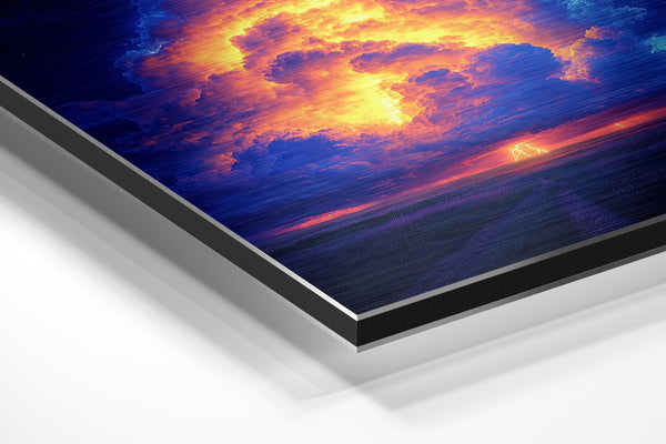 Fiery Cloud Lightning