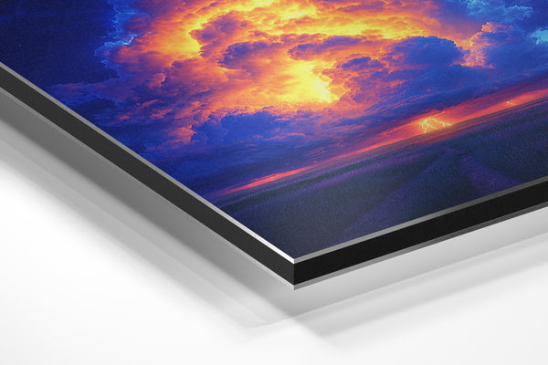 Fiery Cloud Lightning