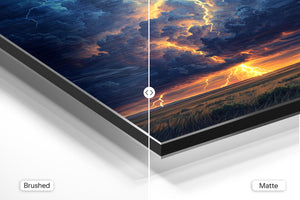 Golden Lightning Sky