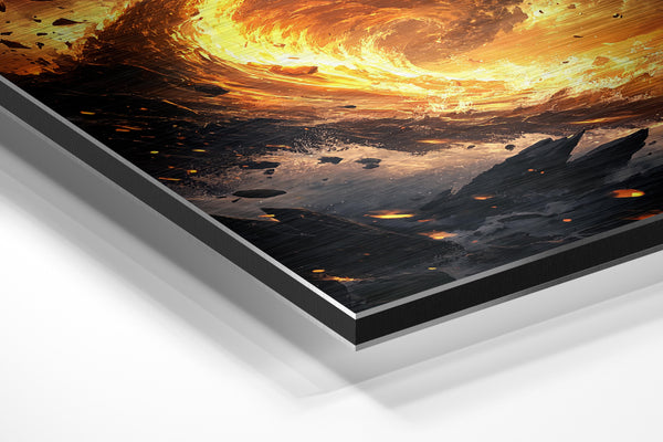 Volcanic Wave Eruption