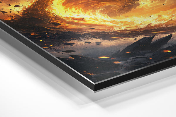 Volcanic Wave Eruption