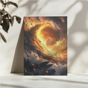 Volcanic Wave Eruption