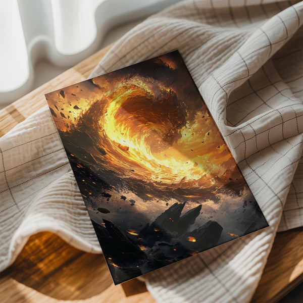 Volcanic Wave Eruption