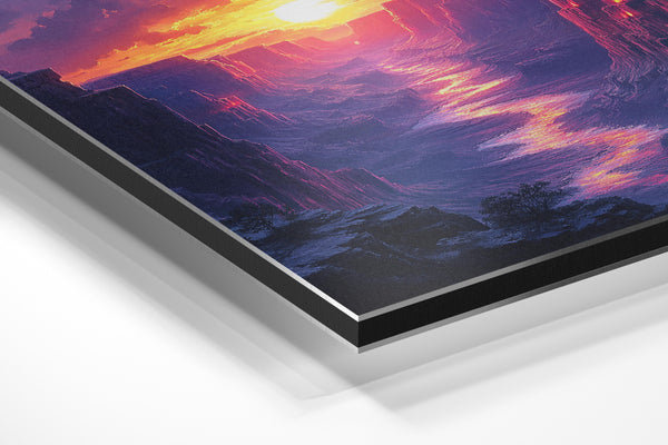 Serene Sunset Valley