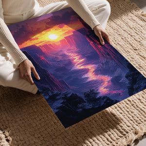 Serene Sunset Valley