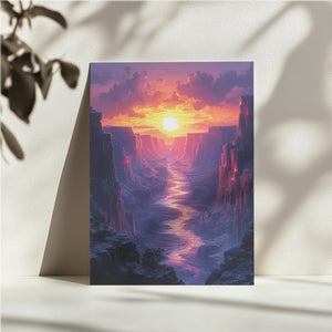 Serene Sunset Valley