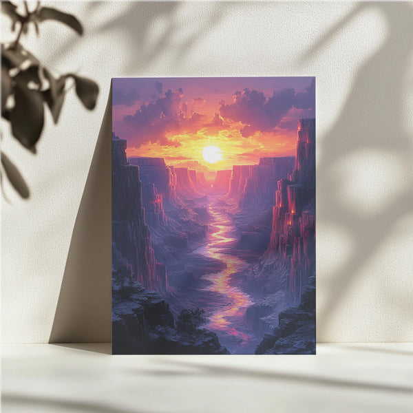 Serene Sunset Valley