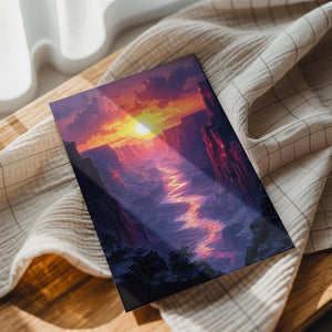 Serene Sunset Valley