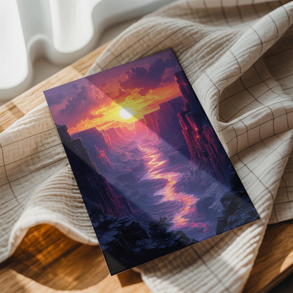 Serene Sunset Valley