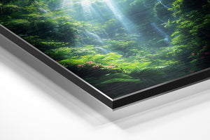 Waterfall Light Rays