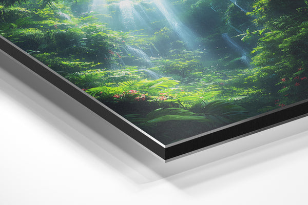 Waterfall Light Rays