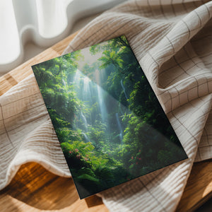 Waterfall Light Rays