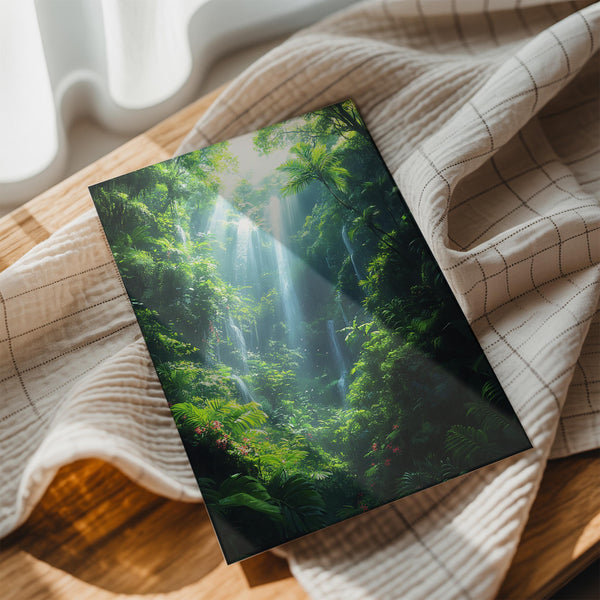 Waterfall Light Rays