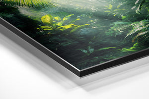 Sunlit Jungle Foliage