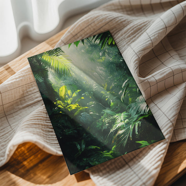 Sunlit Jungle Foliage