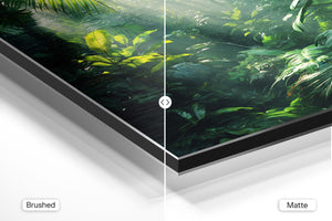 Sunlit Jungle Foliage