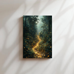 Glowing Forest Path