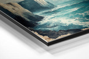 Waves Against Cliffs