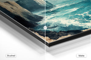 Waves Against Cliffs