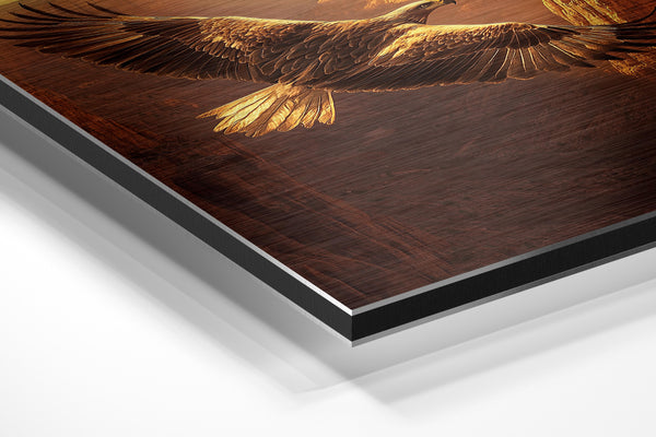 Golden Eagle in Flight