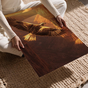 Golden Eagle in Flight