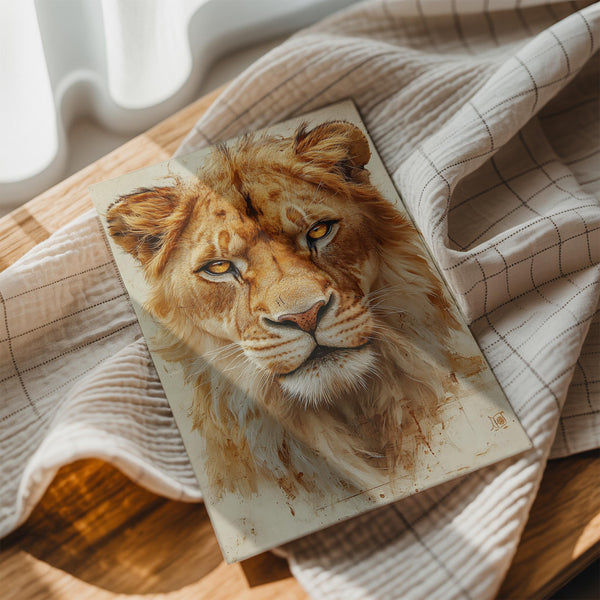 Golden Lion Art