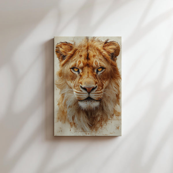 Golden Lion Art