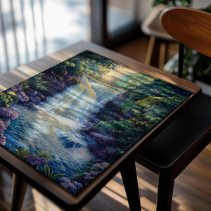 Vivid Waterfall Garden