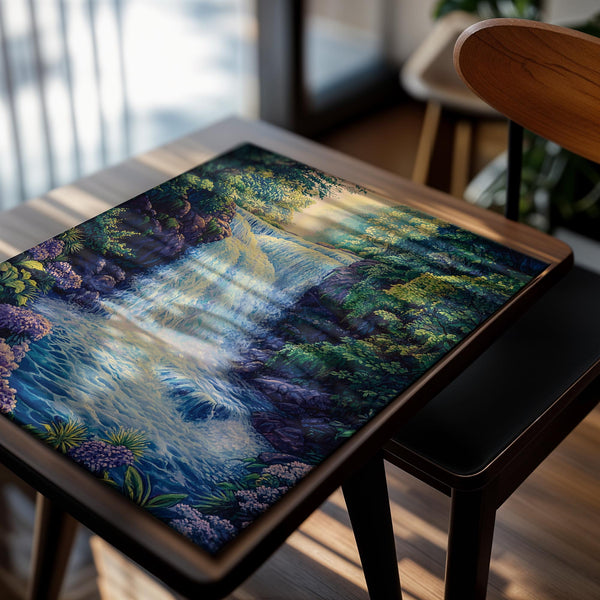 Vivid Waterfall Garden