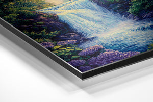 Vivid Waterfall Garden